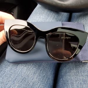 Le Specs Air Heart Sunglasses